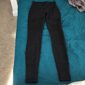 Lululemon HR Wunder Under Mix & Mesh Leggings